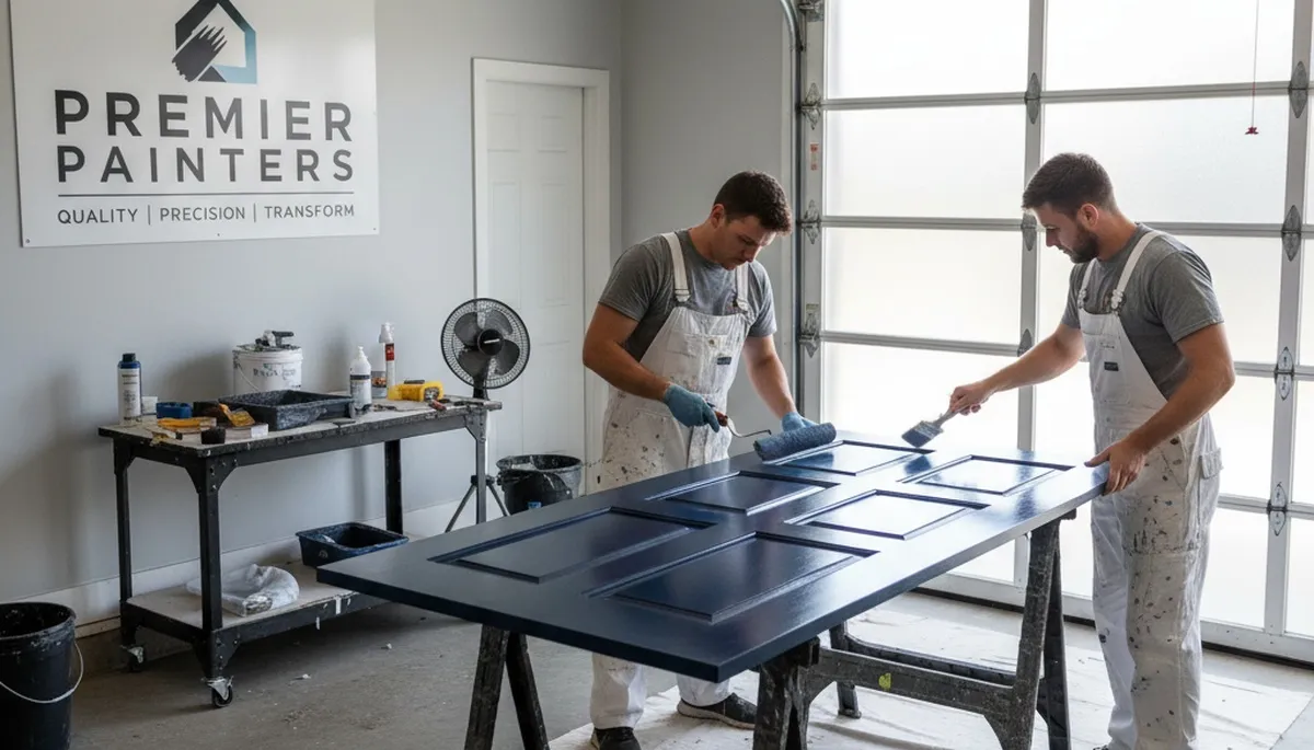 Professional door painting and refinishing in Lexington, MA by expert house painters