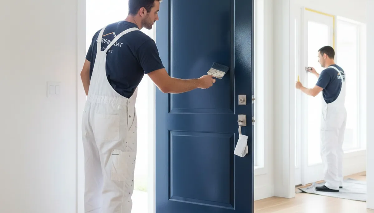 Professional door painting and refinishing by expert painters in Lexington, MA