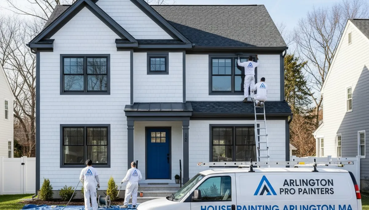 Professional house painting service in Lexington, MA for residential interior and exterior projects