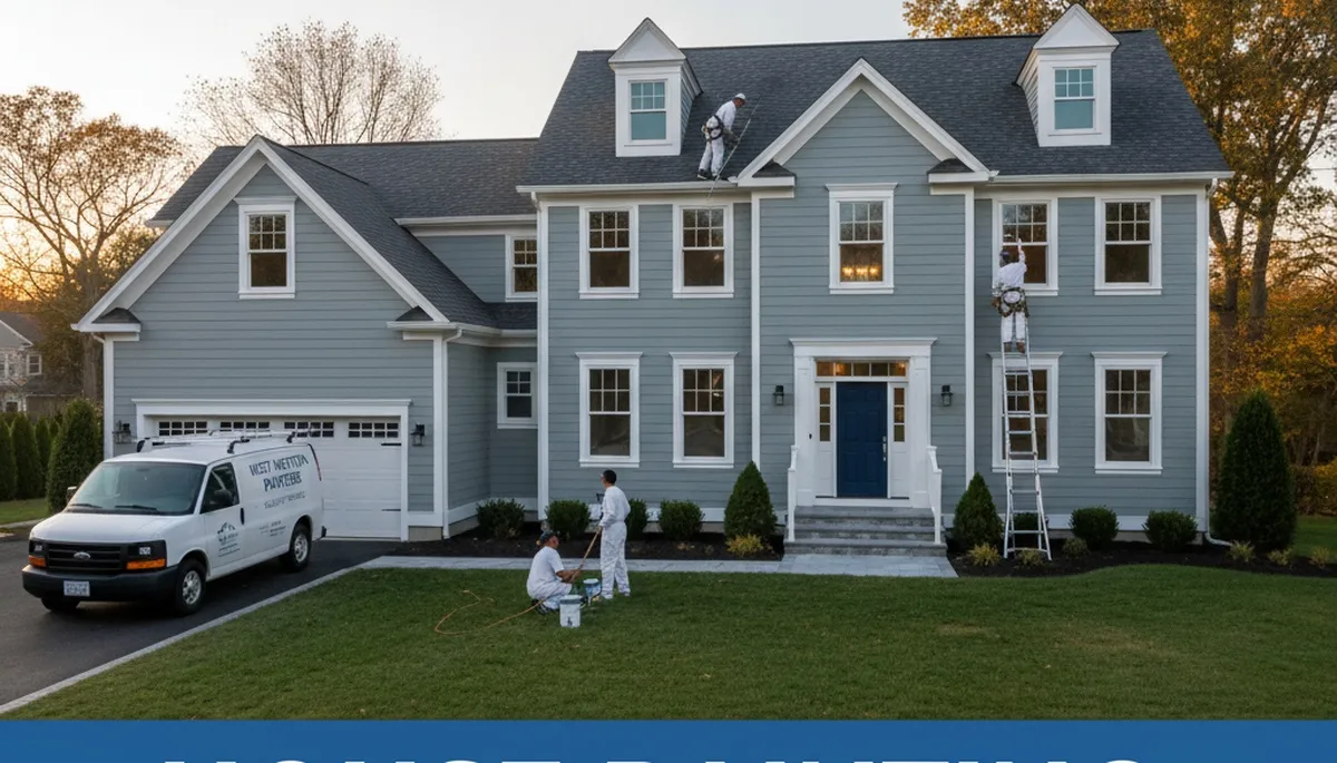 House painting service in Lexington, MA for residential interior and exterior home painting