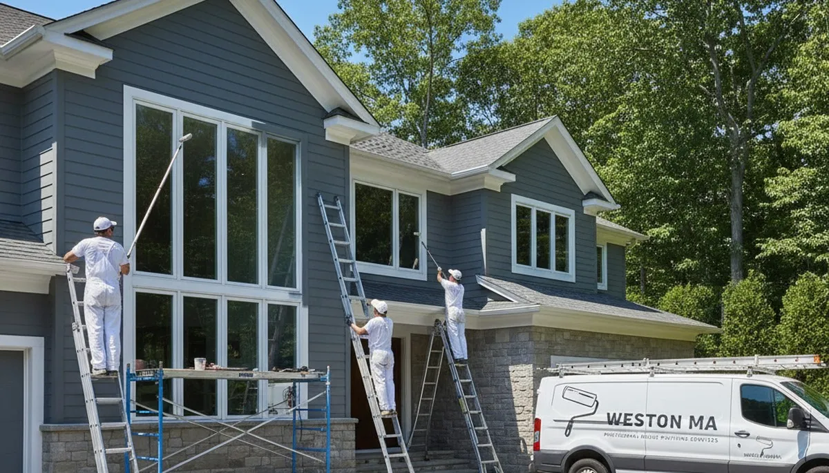 Professional house painting service in Lexington, MA for interior and exterior homes